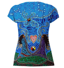 Load image into Gallery viewer, NEW Full Print Art Ladies T-Shirts - Breath of Life