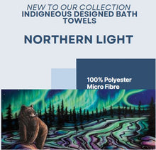 Load image into Gallery viewer, Bath Towels - Sky Dance Northern Light