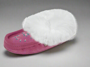 Ladies Moccasins -Laurentian Chief Moccasins Fuchsia