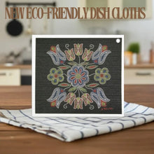 Load image into Gallery viewer, Eco Dish Cloths - Silver Threads