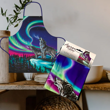 Load image into Gallery viewer, Aprons - Sky Dance - Wolf Song