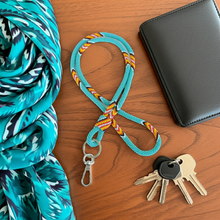 Load image into Gallery viewer, New Beaded Lanyard - Teal