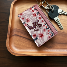 Load image into Gallery viewer, New Zippered Card Wallet - Hummingbird