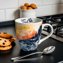 Load image into Gallery viewer, 18 Oz - Signature Mugs - New Killer Whale Sunset