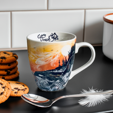Load image into Gallery viewer, 18 Oz - Signature Mugs - New Killer Whale Sunset