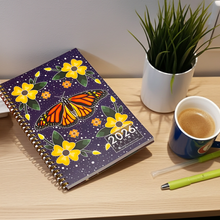 Load image into Gallery viewer, Weekly Planners - Monarch Butterfly 2026