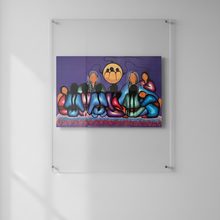 Load image into Gallery viewer, Always For Our Children in clear frame on grey wall