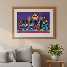 Load image into Gallery viewer, Always For Our Children in wood frame in living room