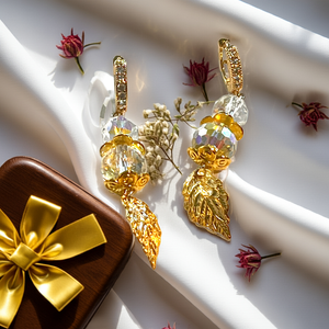 Mocs N More Earrings - Golden Leaf Earrings