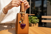 Load image into Gallery viewer, Beaded art pieces as purse accessories