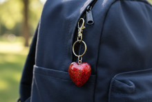 Load image into Gallery viewer, Beaded piece on backpack zipper