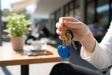 Load image into Gallery viewer, Beaded piece with keys