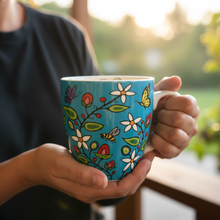 Load image into Gallery viewer, Berry Garden - Close-up Hands Holding Mug