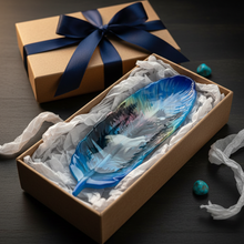 Load image into Gallery viewer, Blue Sky Feather Tray - Gift