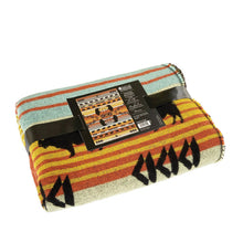 Load image into Gallery viewer, NEW Woven Blanket - Buffaloes