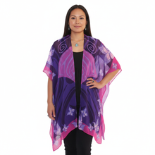 Load image into Gallery viewer, Butterflies Wrap - Indigenous Model Studio Hip Length