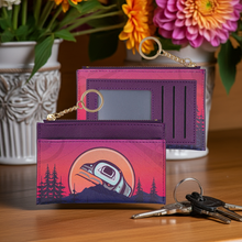 Load image into Gallery viewer, New Zippered Card Wallet - The Light Keeper