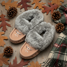 Load image into Gallery viewer, Cappuccino Moccasins - Flat Lay