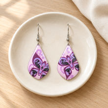 Load image into Gallery viewer, Celebration of Life earrings styled tabletop image