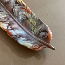 Load image into Gallery viewer, Close-up detail of feather artwork
