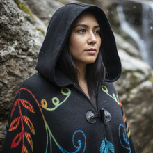 Load image into Gallery viewer, Close-up with black hood