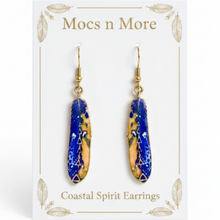 Load image into Gallery viewer, Coastal Spirit Earrings - Display Card White