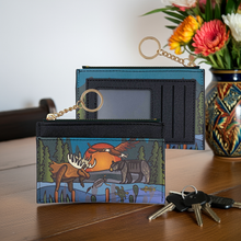 Load image into Gallery viewer, New Zippered Card Wallet - All My Relatives