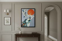 Load image into Gallery viewer, ART Framed Canvas - Cree Wolf Call Limited Edition