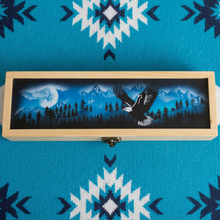 Load image into Gallery viewer, Eagle's Peak - Flat Lay on Blue Aztec Cloth
