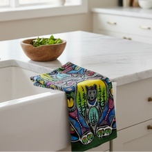 Load image into Gallery viewer, Bear Medicine Tea Towel - Indigenous Art