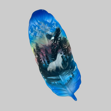 Load image into Gallery viewer, Blue Sky Feather Tray