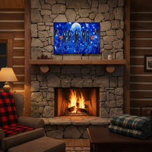 Load image into Gallery viewer, Full Moon Ceremony - Cabin Fireplace Landscape