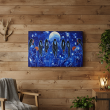 Load image into Gallery viewer, Full Moon Ceremony - Log Cabin Landscape