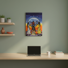 Load image into Gallery viewer, Full Moon Ceremony plaque in home office