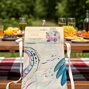 Aprons - Hummingbird Feathers
