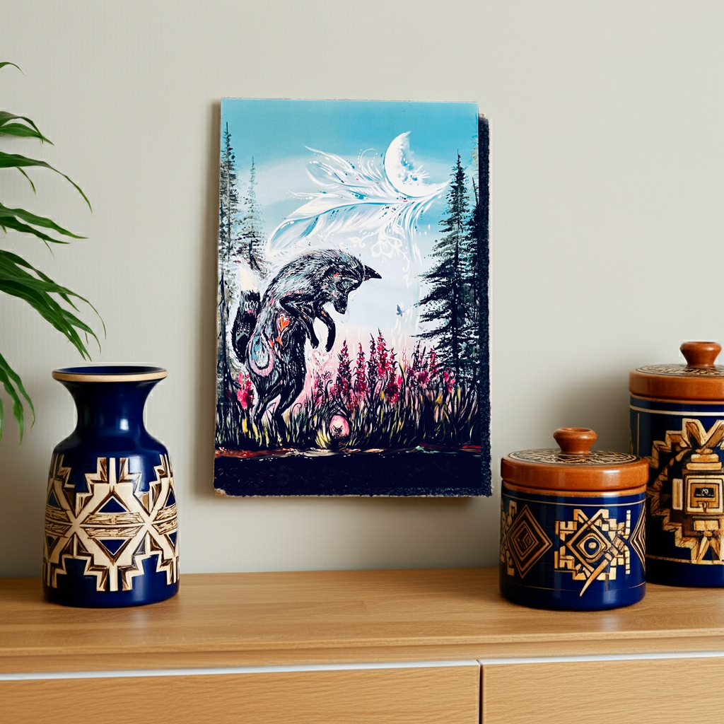 NEW Home Decor - Playful Fox