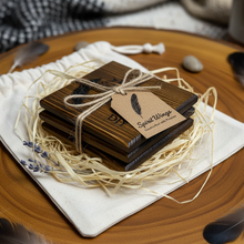 Load image into Gallery viewer, Gift-ready display of coaster set