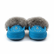 Load image into Gallery viewer, Google Shopping - Aqua Moccasins Corrected