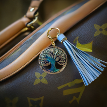 Load image into Gallery viewer, NEW Mocs N More - Tree of Life Keychain or Purse Tassel