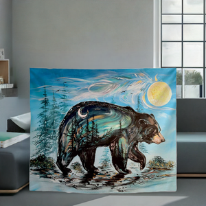 New Fleece Blanket - A Bear's Journey