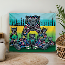 Load image into Gallery viewer, New Fleece Blanket - Bear Medicine