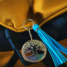 Load image into Gallery viewer, NEW Mocs N More - Tree of Life Keychain or Purse Tassel