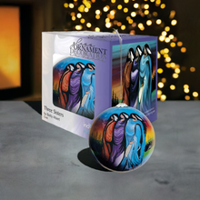 Load image into Gallery viewer, New Indigenous Glass Ornaments - Three Sisters