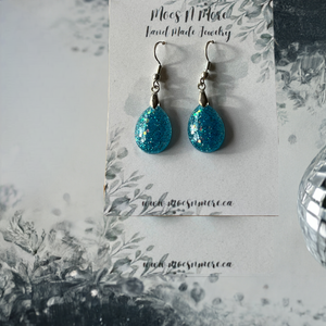 Mocs N More Earrings - Turquoise Teardrop