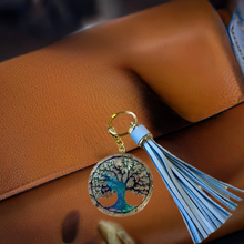 Load image into Gallery viewer, NEW Mocs N More - Tree of Life Keychain or Purse Tassel