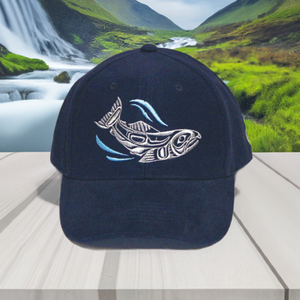 Adjustable Cap - Sacred Salmon