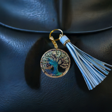 Load image into Gallery viewer, NEW Mocs N More - Tree of Life Keychain or Purse Tassel