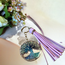 Load image into Gallery viewer, NEW Mocs N More - Tree of Life Keychain or Purse Tassel