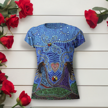 Load image into Gallery viewer, NEW Full Print Art Ladies T-Shirts - Breath of Life