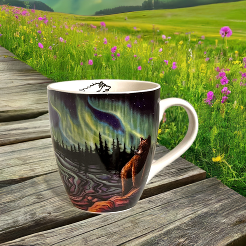 18 Oz - Signature Mugs - Sky Dance Northern Light